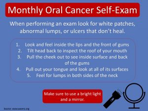 Oral Cancer Self Exam